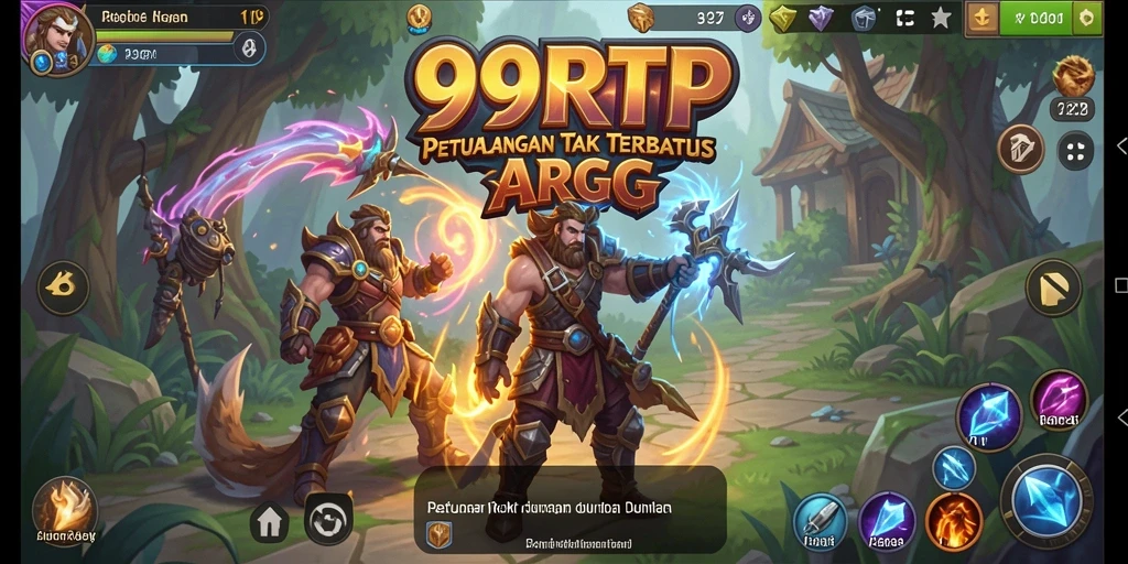 Screenshot gameplay <strong>99RTP</strong> menampilkan pertempuran seru dan karakter menarik.