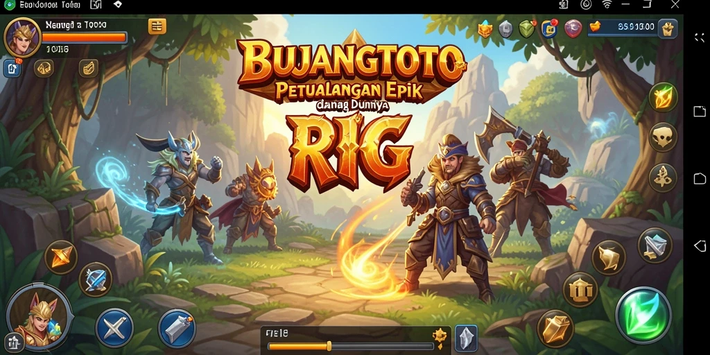Tampilan gameplay seru di BUJANGTOTO dengan aksi pertarungan yang mendebarkan.