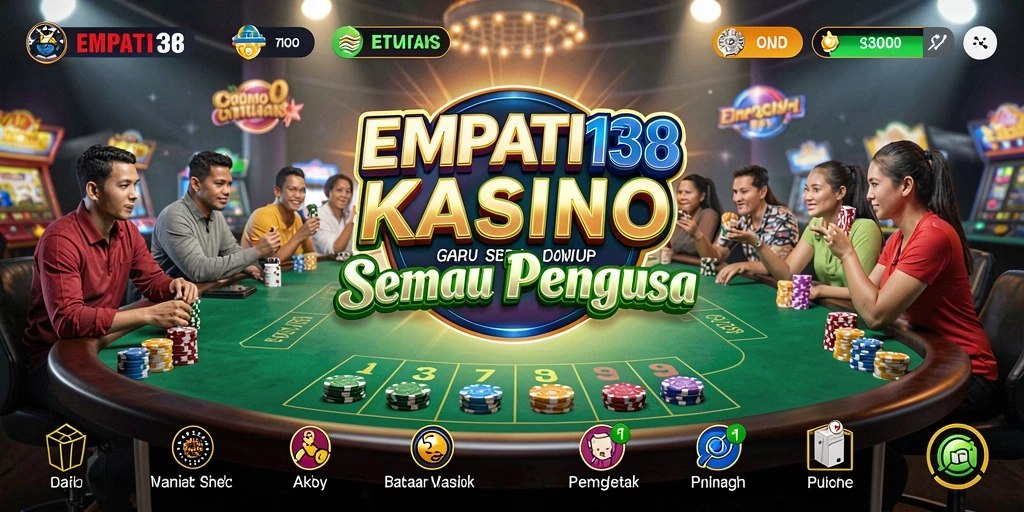 Screenshot permainan Casino EMPATI138 dengan aksi seru dan grafis menawan.