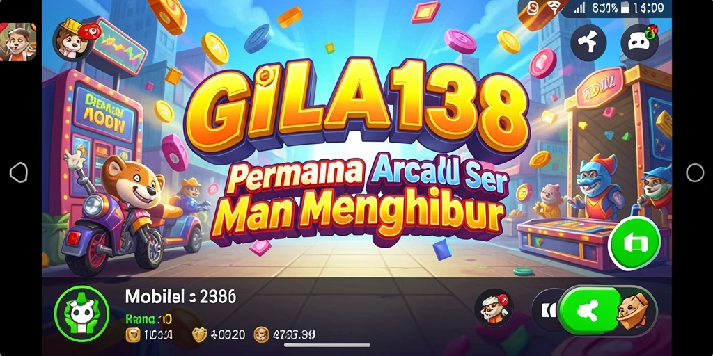 Pengalaman gameplay seru di GILA138 dengan tantangan Arcade.