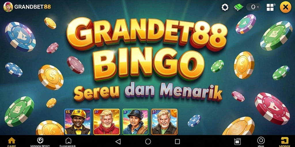 Tampilan gameplay seru di GRANDBET88 dengan berbagai pilihan bingo.