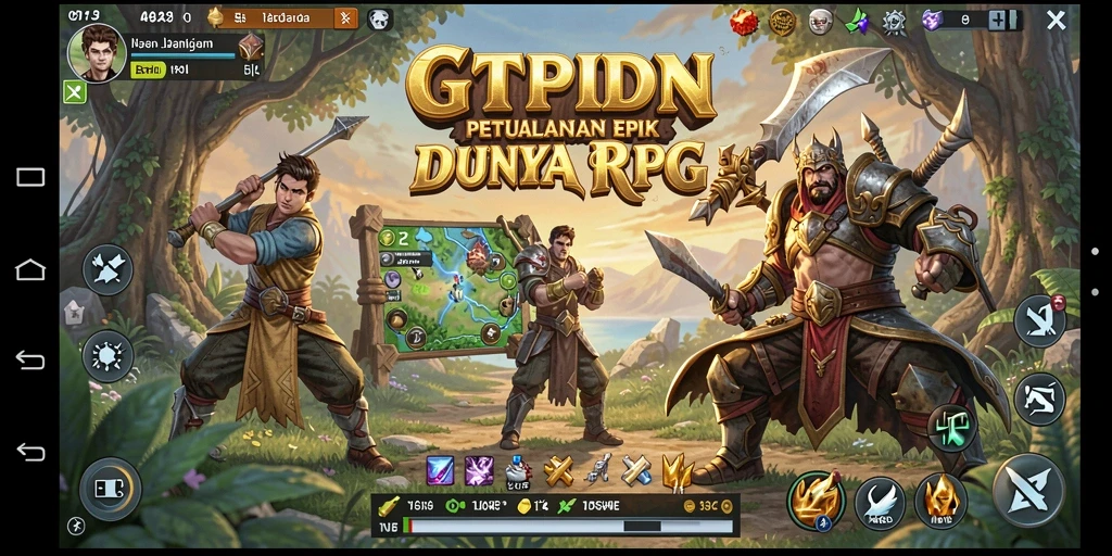 Gameplay seru GTPIDN dengan pertarungan epik dan karakter menarik.