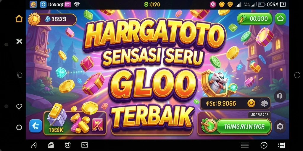 Tampilan menarik dari gameplay HARGATOTO yang menampilkan keseruan Slot.