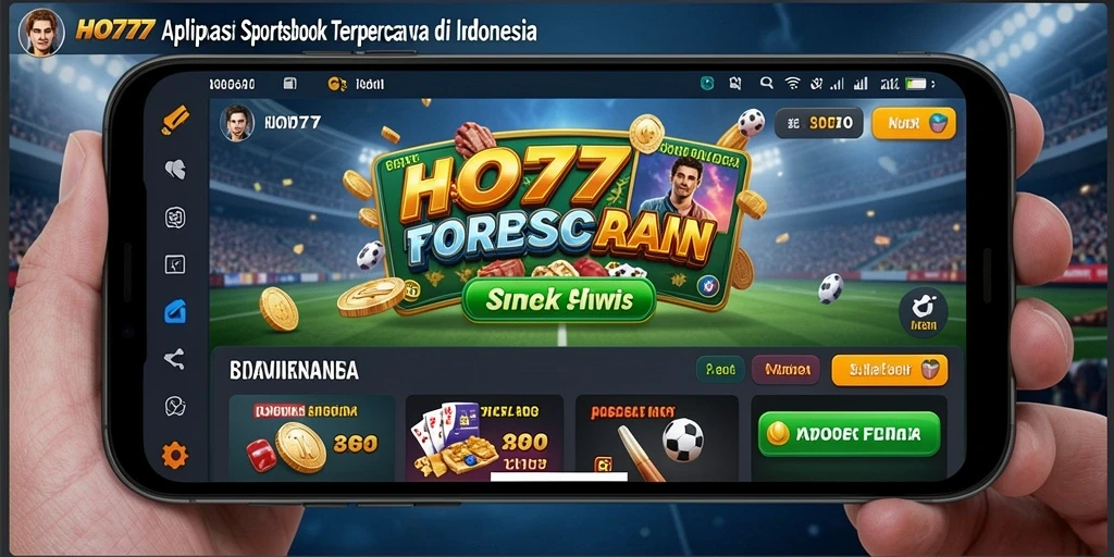 Tampilan gameplay taruhan olahraga di HO777 yang menarik.