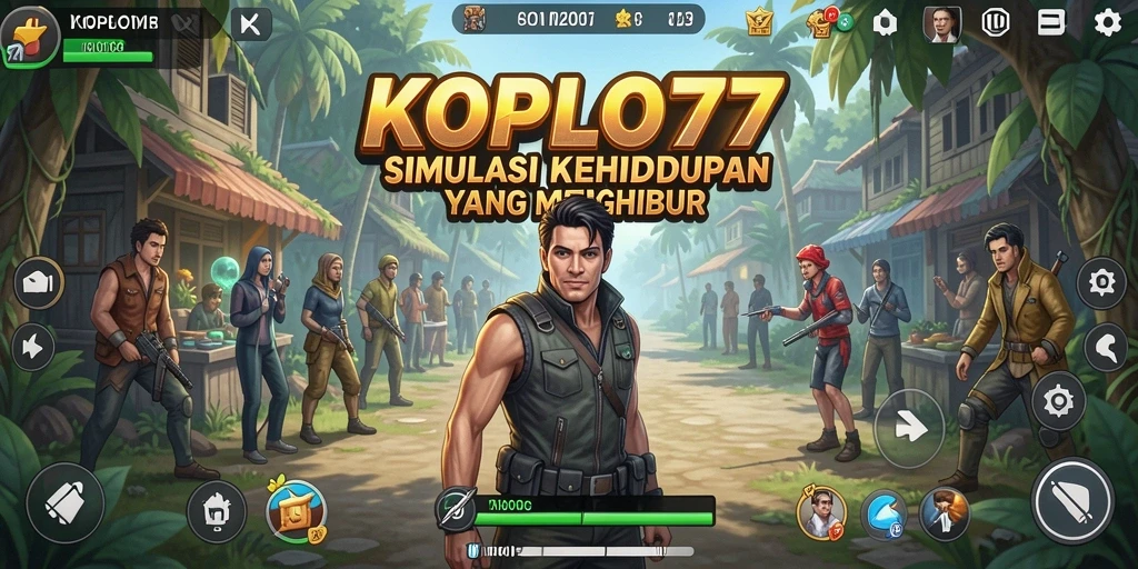 Tampilan gameplay KOPLO77 yang menyenangkan dan interaktif.