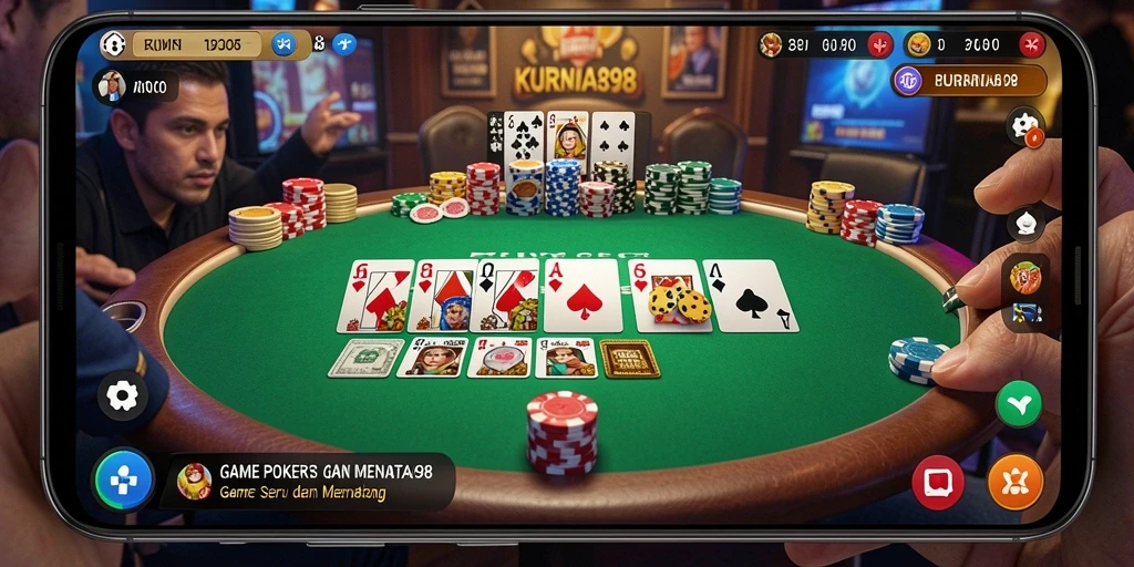 Tampilan gameplay KURNIA898 yang menegangkan dan seru.