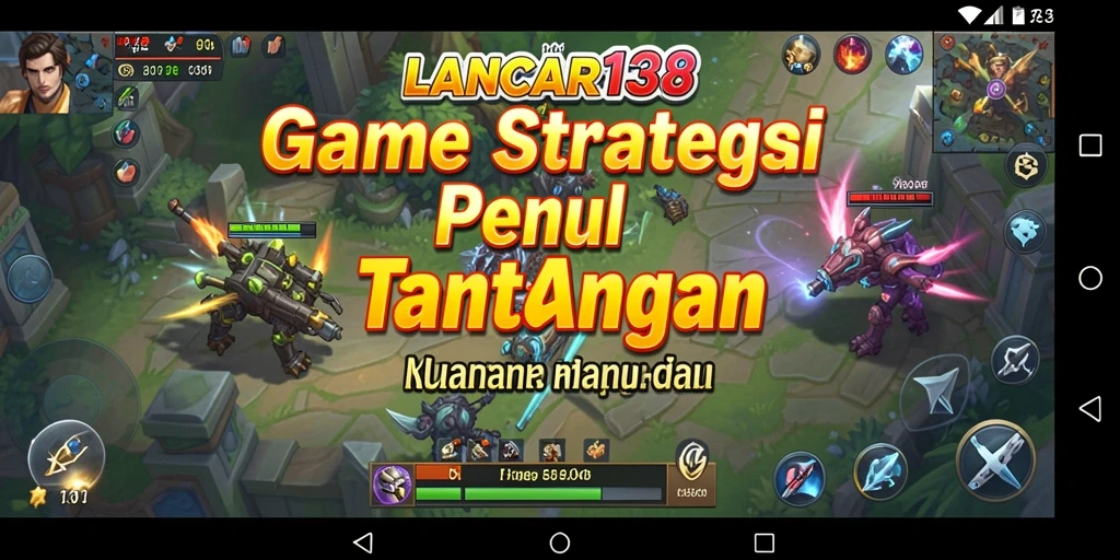 Tampilan gameplay menegangkan dari LANCAR138 dengan strategi yang cerdas.