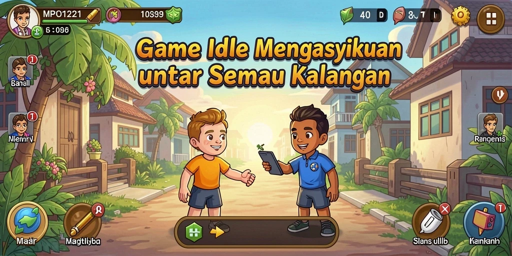 Tampilan menarik dari gameplay MPO1221 yang menyenangkan.