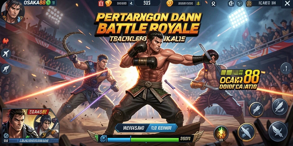 Tampilan gameplay OSAKA88 yang intens dan penuh aksi.
