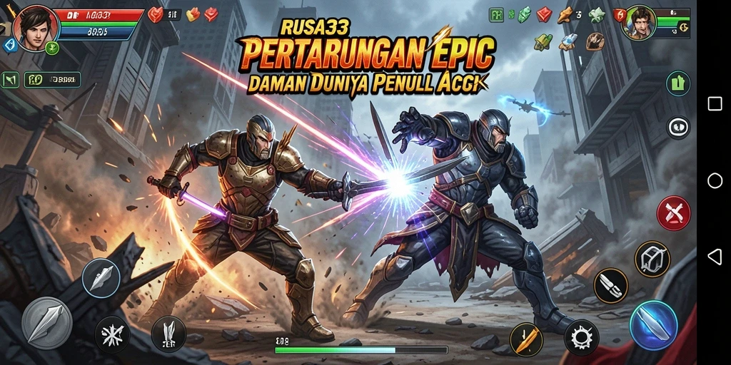 Tampilan mendebarkan aksi pertarungan dalam RUSA33.