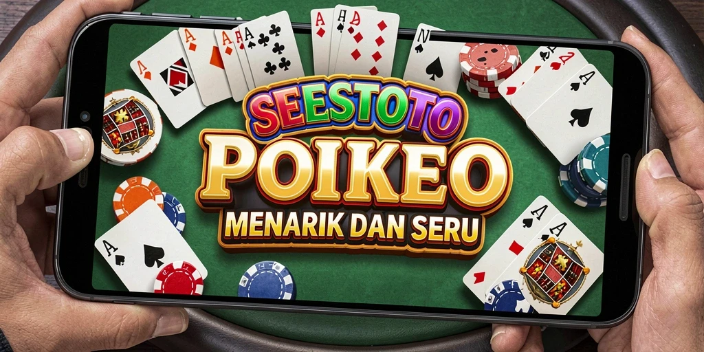 Screenshot gameplay SESETOTO menampilkan momen seru permainan Poker.