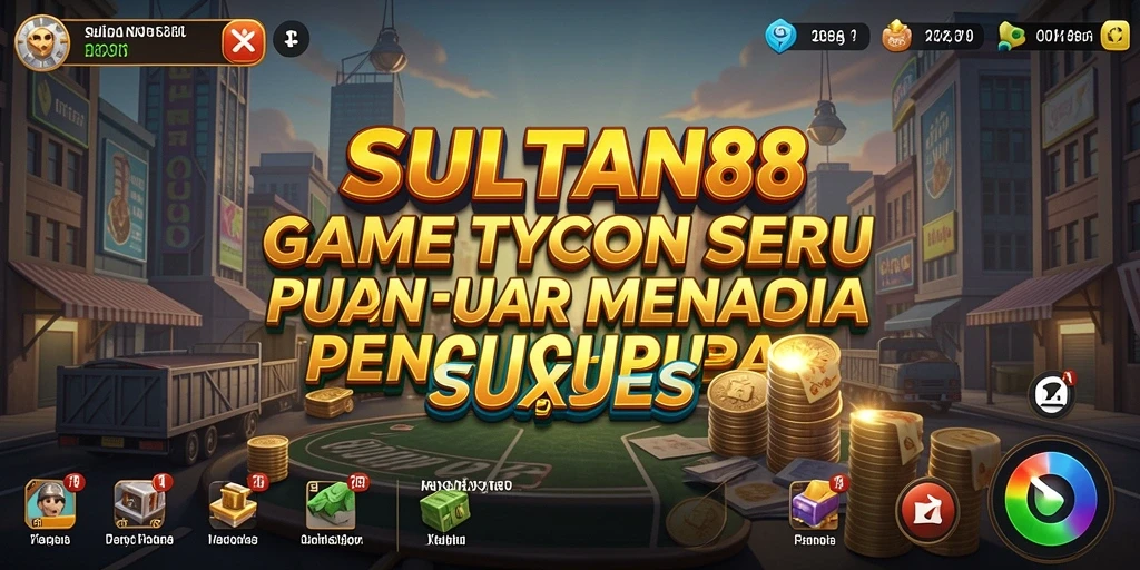 Tampilan gameplay SULTAN88 yang menarik dan penuh strategi Tycoon.