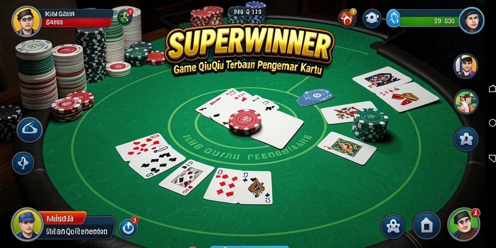 Tampilan gameplay seru dari SUPERWINNER yang penuh strategis.