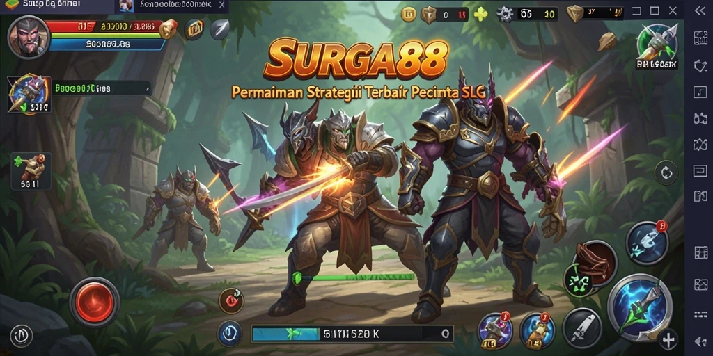 Gambaran gameplay epik dari SURGA88 yang penuh strategi.