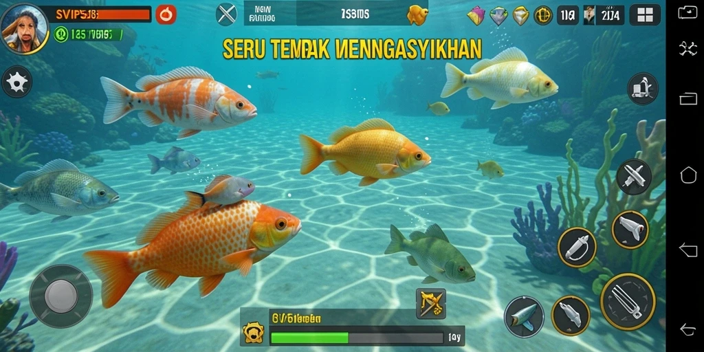 Tampilan gameplay seru dan penuh warna dari SVIP5.