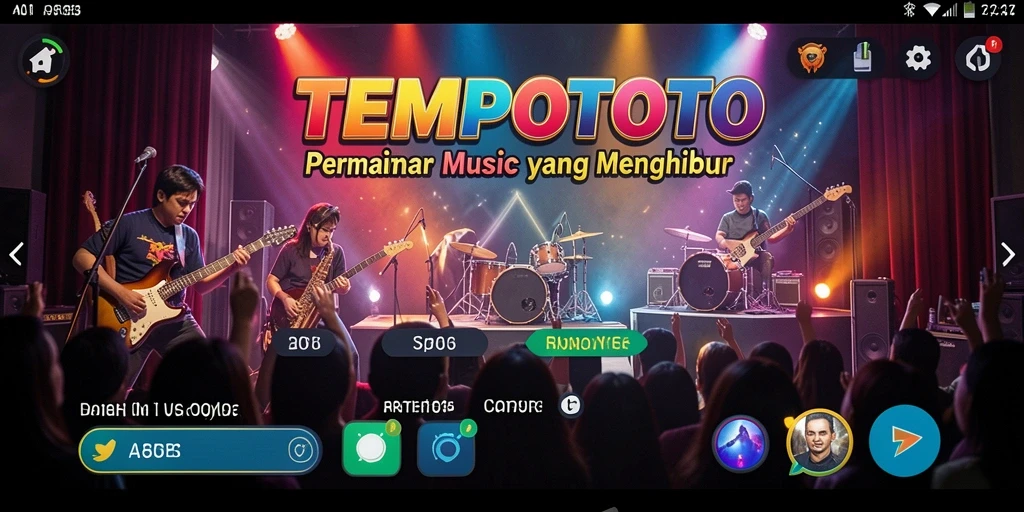 Screenshot TEMPOTOTO menampilkan gameplay interaktif yang mengasyikkan.