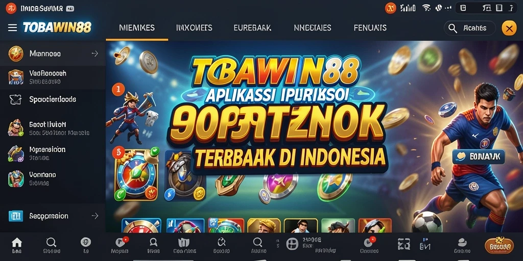 Tampilan gameplay yang menarik dari TOBAWIN88 Sportsbook.