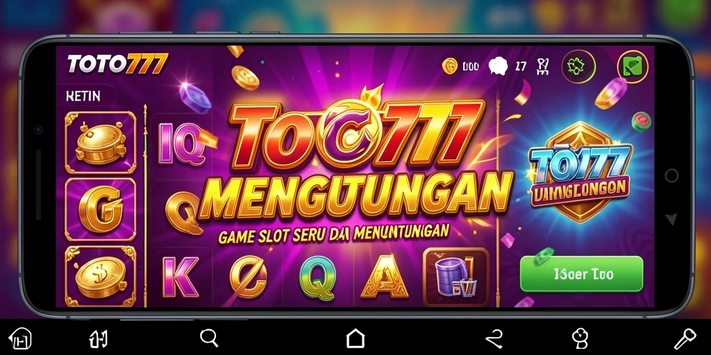 Tampilan gameplay seru di TOTO777 dengan berbagai slot menarik.