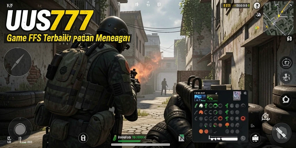 Gameplay intens dalam UUS777 dengan aksi tembak-menembak yang seru.