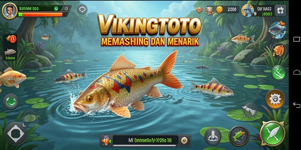 Tangkapan ikan besar dalam gameplay VIKINGTOTO yang seru.