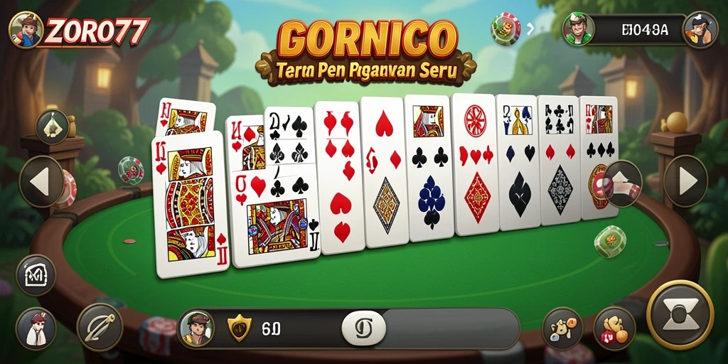 Tampilan gameplay menarik dalam ZORO77 dengan suasana kompetitif.